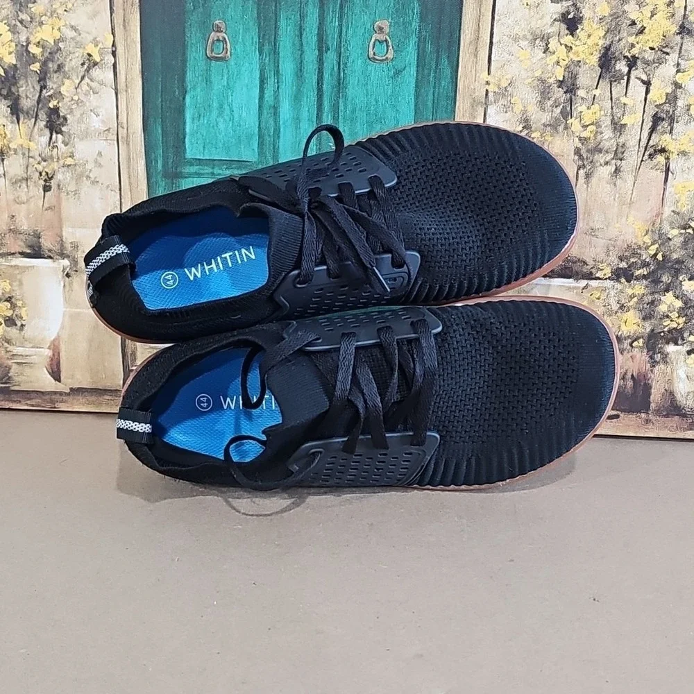 Whitin Mens Size 44 US 11 Barefoot Cross-Trainer Minimalist Zero Drop Shoes